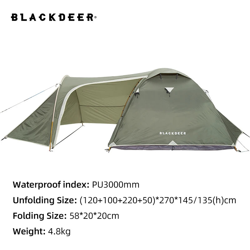archeos 2-personen-zelt blackdeer Blackdeer Archeos Backpacking Tent