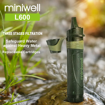 Miniwell L600 Outdoor Survival  Portable Straw with Water Filter