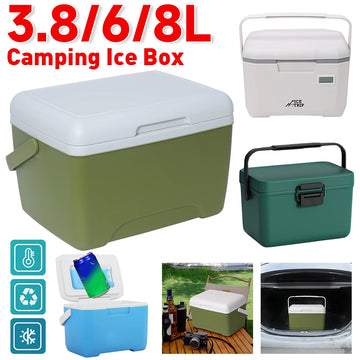 3.8/6/8L Camping Cooler