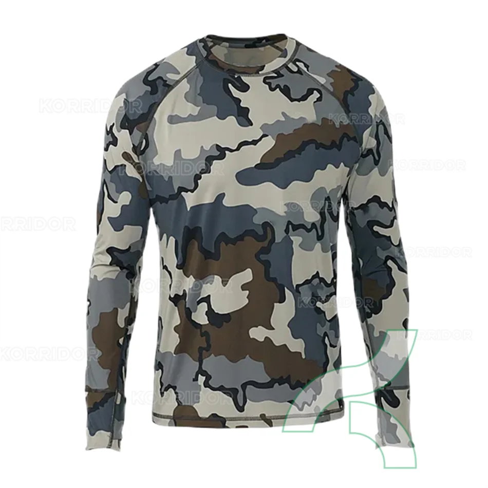 Camouflage Long Sleeve Fishing Shirt