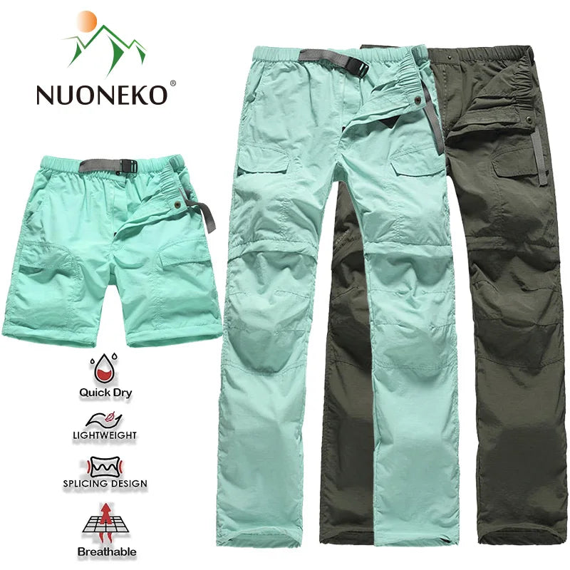 NUONEKO Women's Summer Cargo Pants