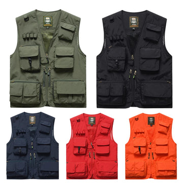 Men's Multi-Pocket Tactical Vest